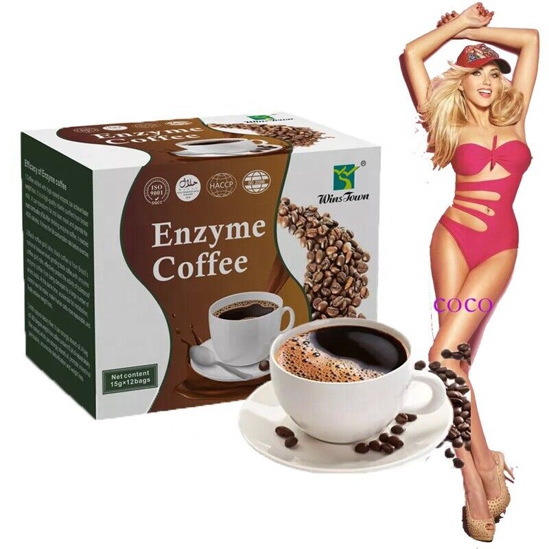 Enzyme Slim Coffee Weight Loss Herbal Diet Burn Fat Constipation Slimming Coffee