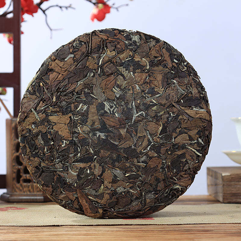 350g Gongmei White Tea Cake Fuding High Mountain Old White Tea Chinese White Tea