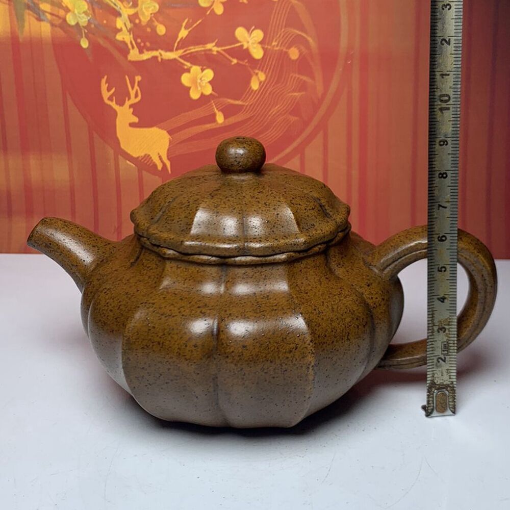 Collector Vintage Chinese Yixing Purple Clay Teapot Zisha Ceremony Nice Teaware