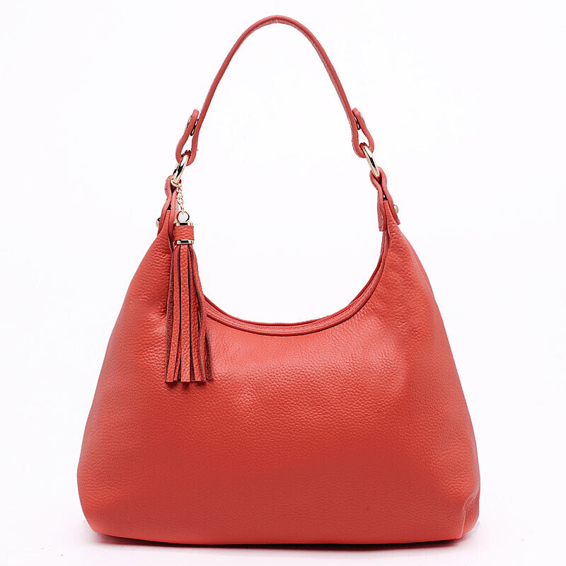 100% Genuine Leather Women's Classic Handbag Crossbody Shoulder Bag Satchel Tote