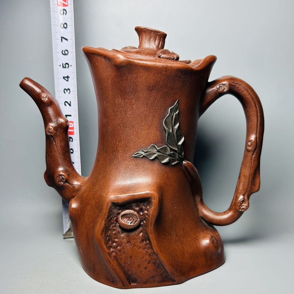 Vintage Chinese Yixing Purple Clay Teapot Zisha Ceremony Fashion Gift Teaware