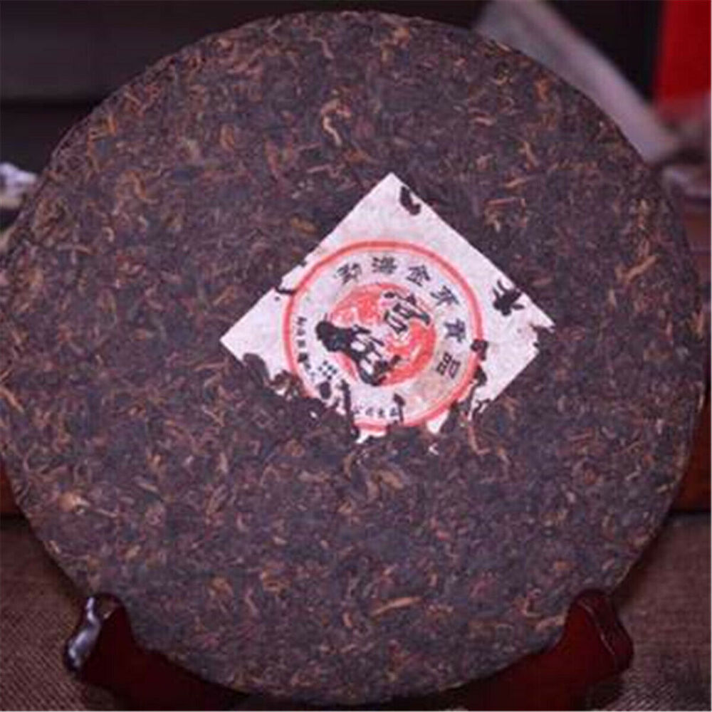 Black Tea 357g Yunnan Original Ripe Puer Cake Shu Pu-erh Tea Meng Hai Royal Cha