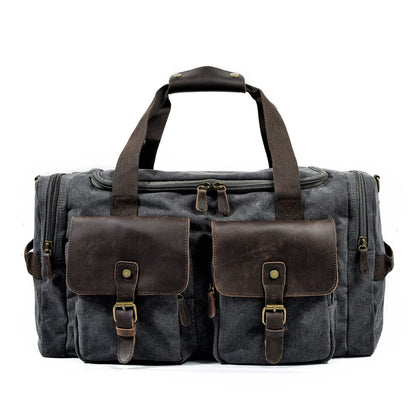 Retro Travel Bag Male Business Bag Large Capacity Travel Shoulder Messenger Bag
