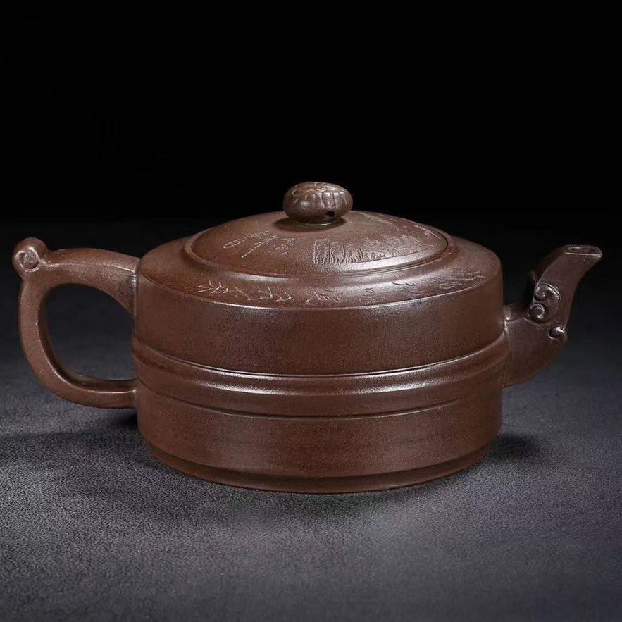 Vintage Chinese Yixing Purple Clay Teapot Zisha Ceremony Fashion Gift Teaware