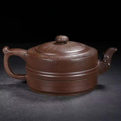 Vintage Chinese Yixing Purple Clay Teapot Zisha Ceremony Fashion Gift Teaware