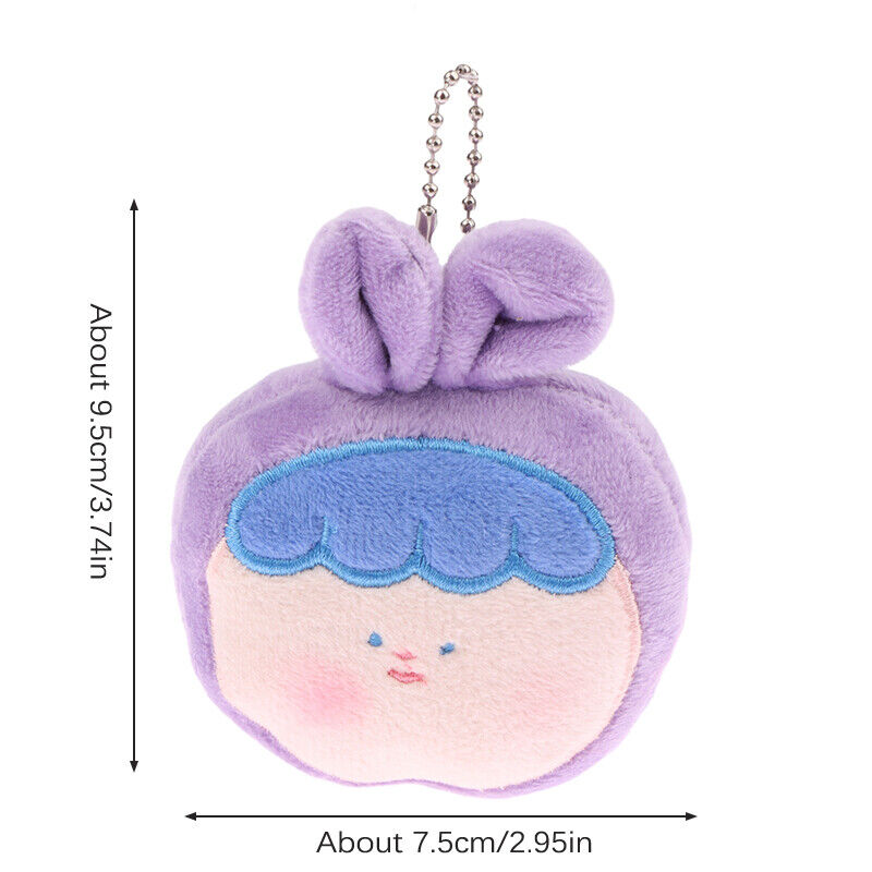Cartoon Doll Plush Toys Key Chain Remembrance Gifts Lovely Decor Bag Pendant