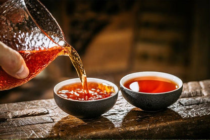 357g Menghai Star Yunnan Menghai Dayi Ripe Puer Tea Select Ripe Pu'er Tea
