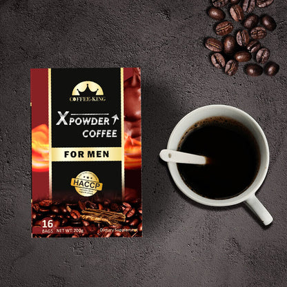 Sexual Desire Man's X Power Coffee Promote Erection Energy for Men