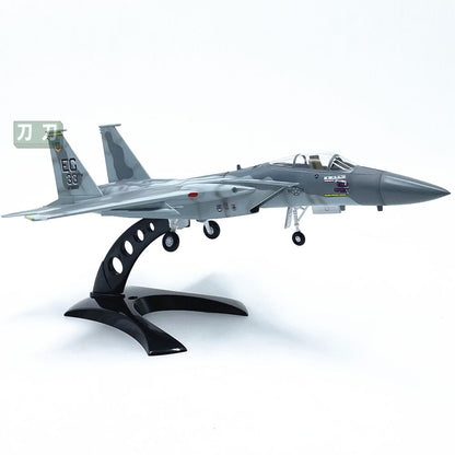 1:72 Us F-15c Fighter F15 Aircraft Simulation Model Display Static