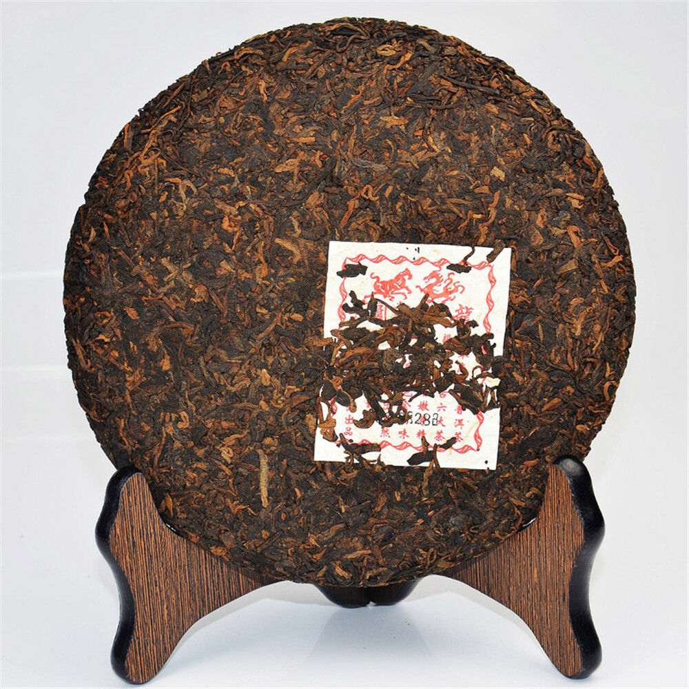 357g Natural Oldest China Yunnan Ripe Puer Tea Puerh Tea Cake Black Tea