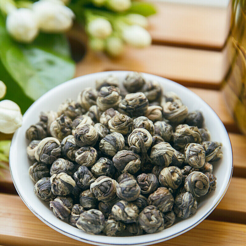 EFUTON Premium Jasmine Pearl Tea Green Tea Jasmine Dragon Balls Flower Tea 200g
