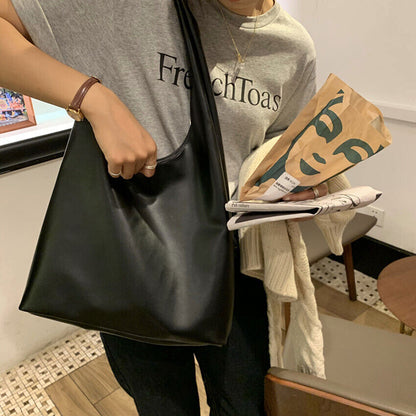 Women Shoulder Bag PU Leather Handbag Shopping Bags Leather Lady Bags Totes