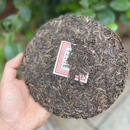 357g Yunnan Old Puer Raw Tea Cake 2004 Bulang Aged Pu-erh Cake Tea Raw Puerh Tea