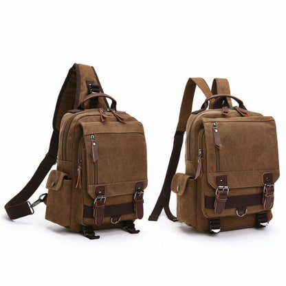 Canvas Backpack Men Travel Back Pack Shoulder Bag Women Laptop School Bags