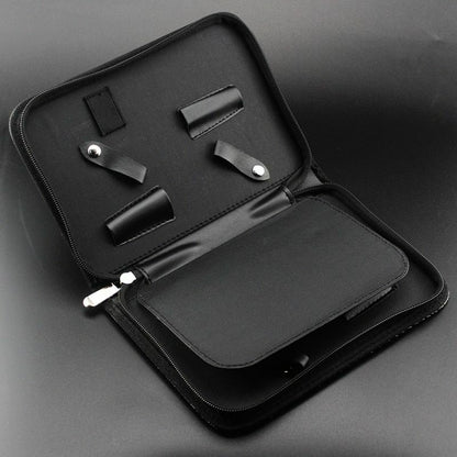 Hair Scissors Shears Case Salon Holster Hairdresser Accessories Bag Leather 25cm