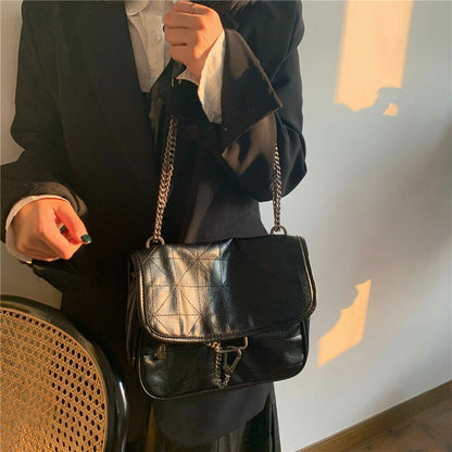 Flap Single Shoulder Crossbody Pack Chain Bag Handbags for Woman