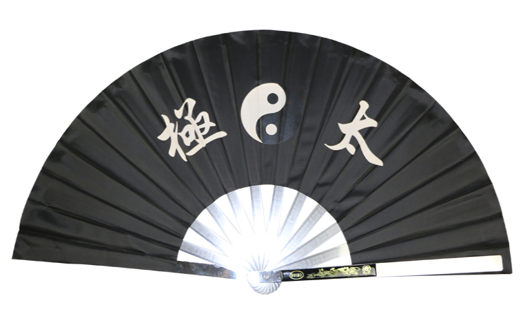 Metal Stainless Steel Folding Fan Mulan Kung Fu Martial Arts Tai Chi Fan New