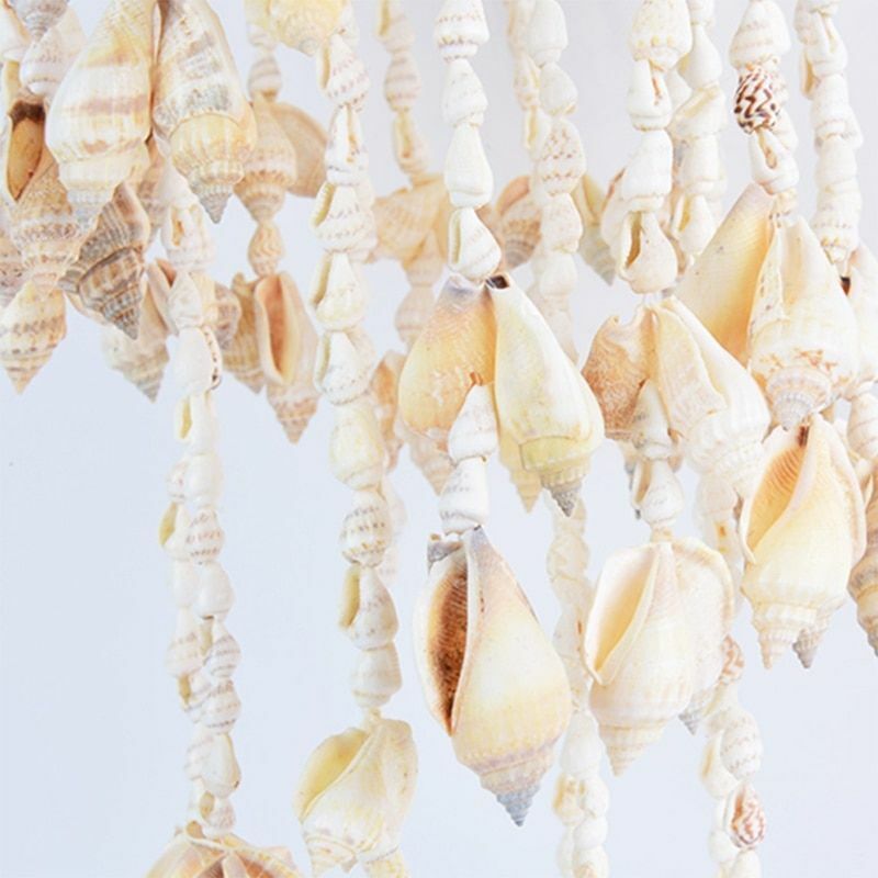 Conch Sea Shells Wind Chime 50cm Hanging Ornament Home Creative Wall Decorations