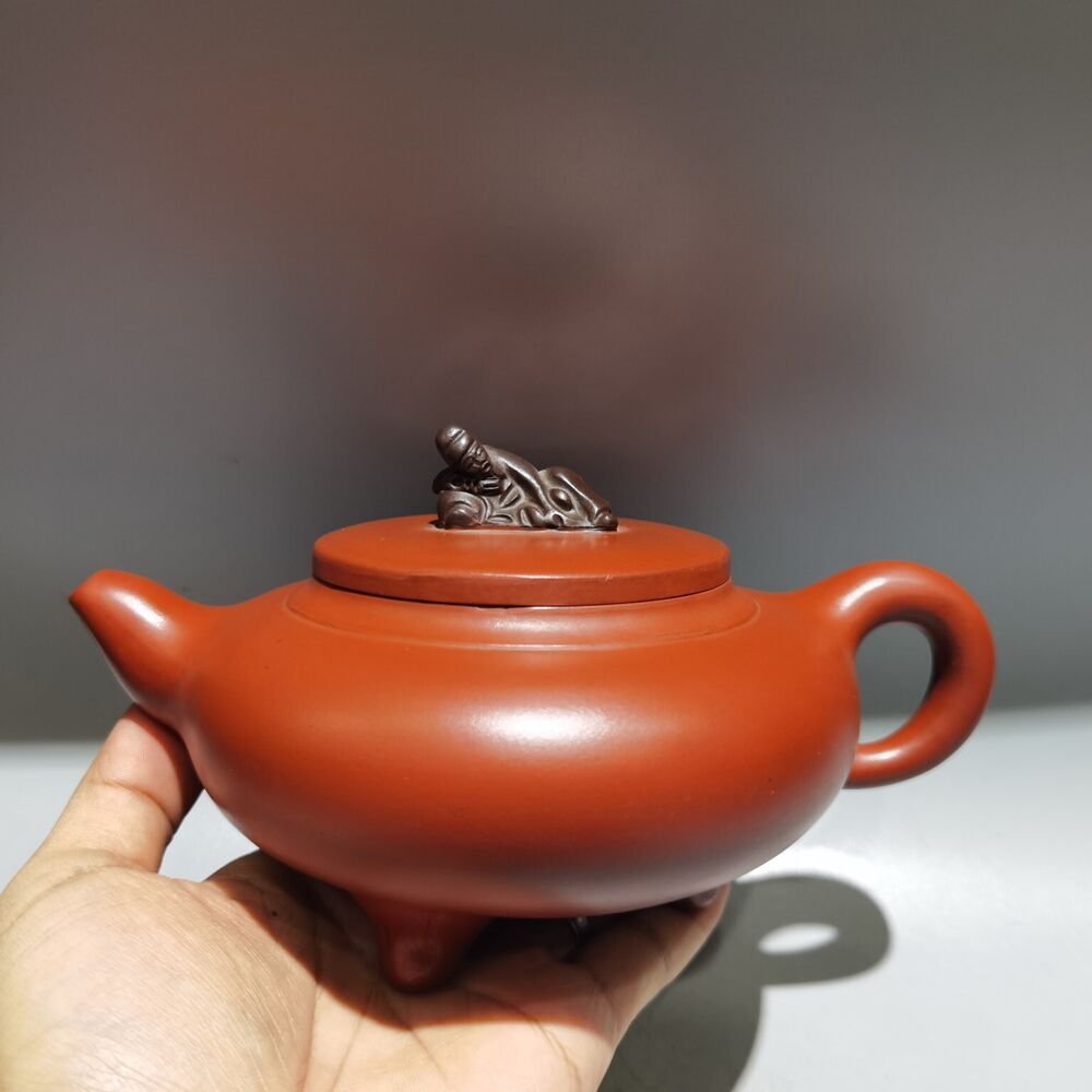 Vintage Chinese Yixing Purple Clay Teapot Zisha Ceremony Fashion Gift Teaware