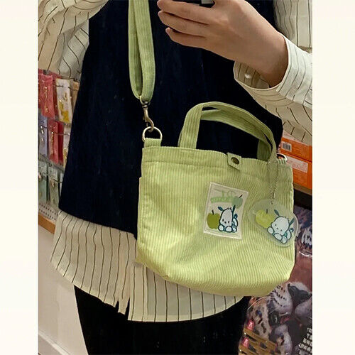 Pochacco Autumn Winter Plush Bag Anime Large Capacity Handbag Tote Girls Gifts