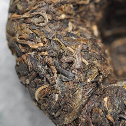 2010 Bulang Ancient Tree Puerh Shen Xiaguan Tuocha Pu'er Tea Raw Tea 100g Box