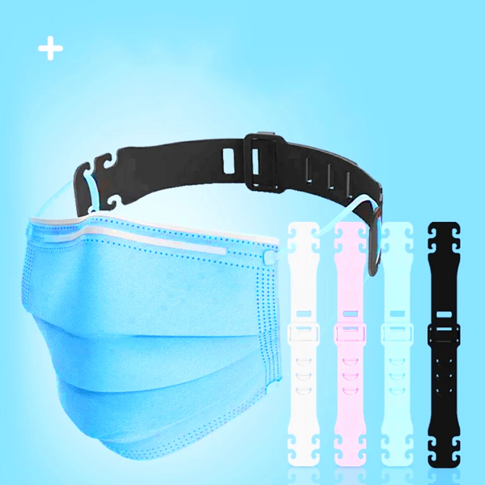 5Pcs- Sujetador de Mascara Extensor Gancho para Oreja, Máscara Extensión Gancho