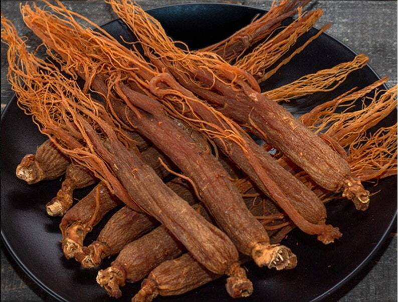 Red Korean Ginseng Roots Whole Root Red Panax Ginseng Roots Great Product