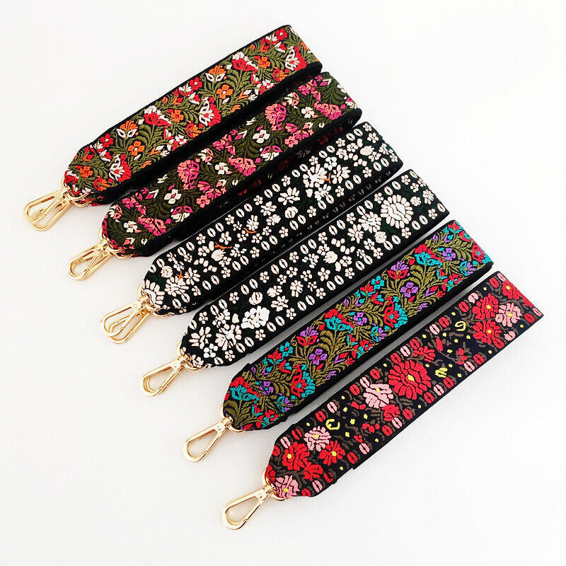 Embroidery Bag Replacement Belt Strap Thick Wide Shoulder Straps Bag Accessories