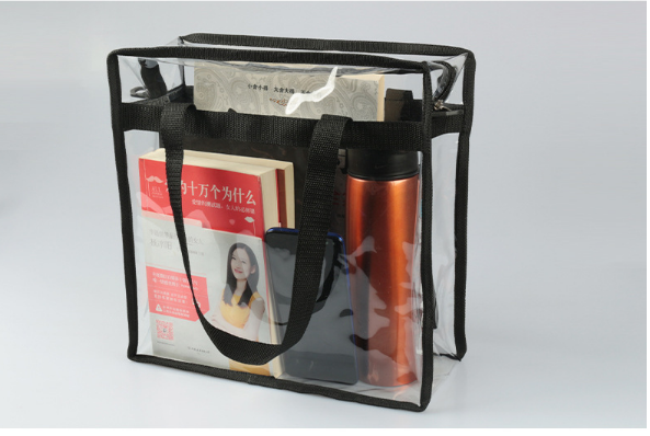 Fashion PVC bag transparent women's shoulder bag transparent bag travel waterpro