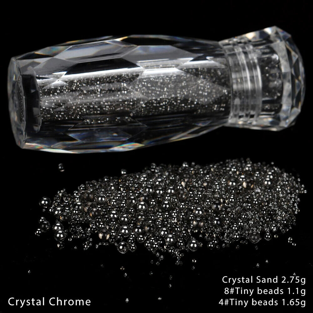 Nail Art Glitter Micro Crystal Pixie 3D Tiny Beads DIY Manicure Rhinestone Decor