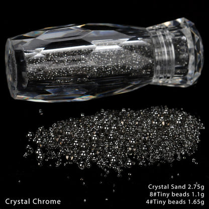 Nail Art Glitter Micro Crystal Pixie 3D Tiny Beads DIY Manicure Rhinestone Decor