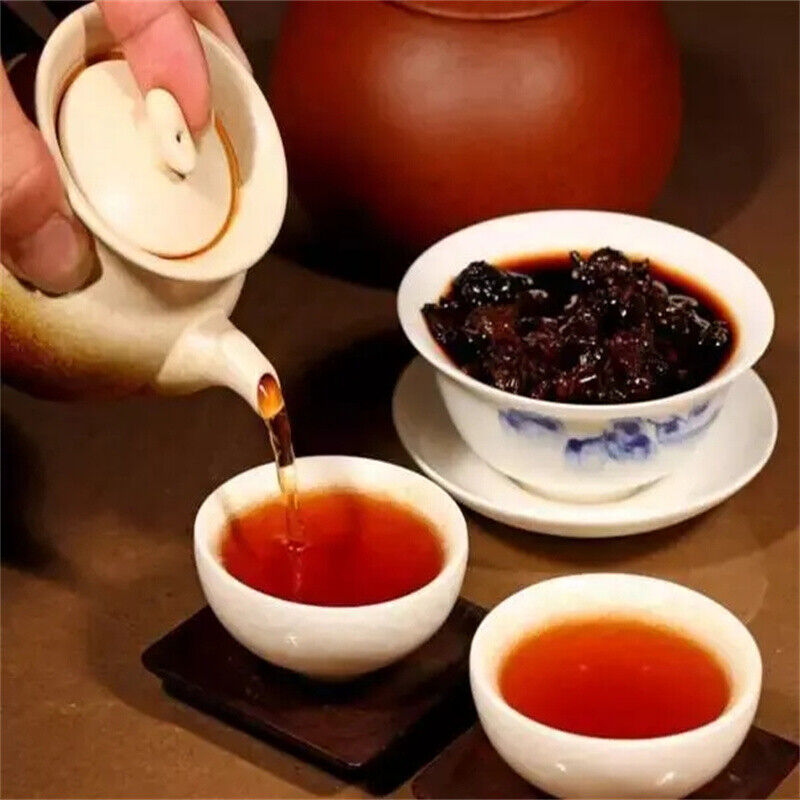 357g 2014 Eight Years Ripe Puer Tea Yunann Qizi Shu Puer Tea Ba Nian Chen Yun