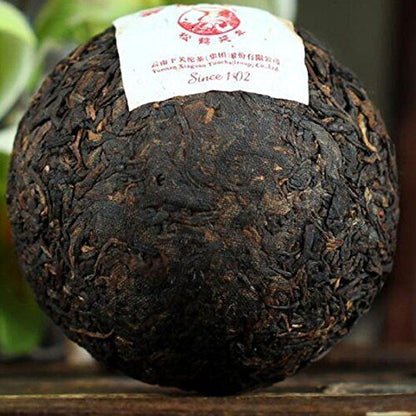 Yunnan Xia Guan Song He Yan Nian Puerh Ripe Tea Tuo Cha 100g