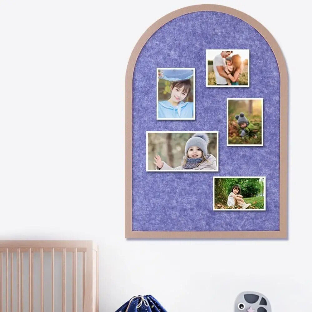 Message Pin Board Felt Wall Soundproof Panel Photo DIY Background Holder 60x40cm