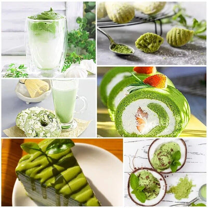 Organic Matcha Powder Antioxidant Tea Polyphenols Can Be Used In Handmade Cake