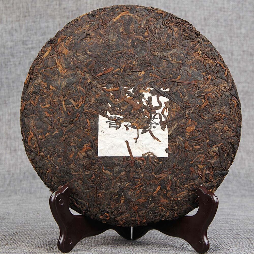 357g Premium Cooked Puerh Tea Jingmai Mountain Chen Xiang Old Black Organic Tea