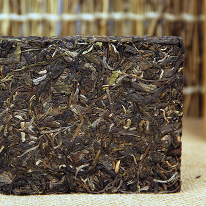 250g High Mountain Arbor Tree Pu'er Tea Brick Gift Yunnan Pu-erh Green Tea