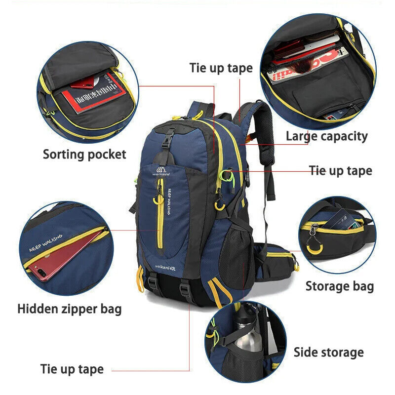 Backpacks Men Women Sports Backpacks Hiking Sports Bag Mountaineering Bag