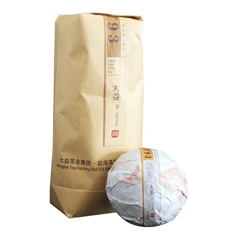 V93 Yunnan Menghai TAETEA Dayi Pu-erh Chinese Pu'er Tea Tuo Cha Ripe 500g
