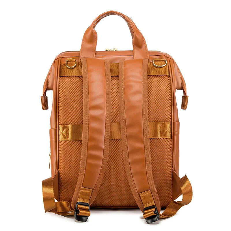 PU Mummy Bag Multi-function Maternity Package Mummy Backpack Stroller