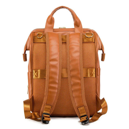 PU Mummy Bag Multi-function Maternity Package Mummy Backpack Stroller