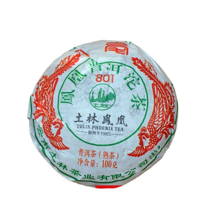 100g Tulin Fenghuang Pu'er Tea 801 Jinhaotuo tea Yunnan Pu'er