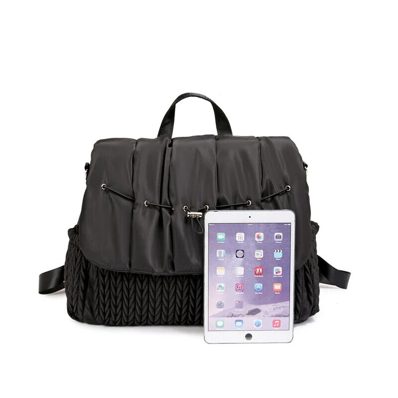 Cloth Portable Multifunctional Mother Backpack, Mother Double Baby Diaper Bag