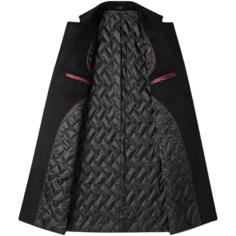 2023 Winter Wool Coat Men Trench Coat Men Wool Coats Jackets