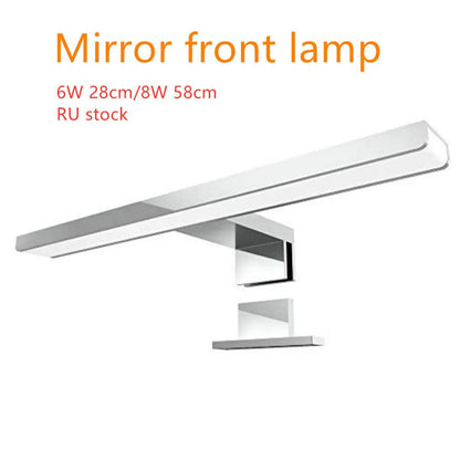 Wall Light 6-8W LED Bathroom Makeup Vanity Mirror Cabinet Lamp 6000K 58x10.8x4cm