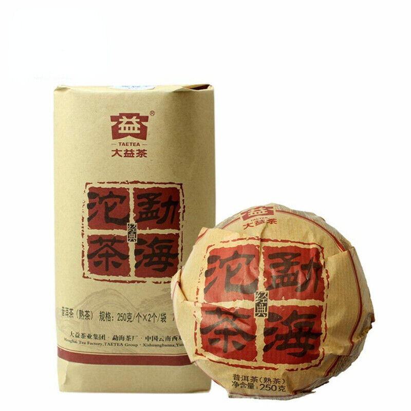 2015 Ripe Pu-erh Rea Tea Tuocha Batch 1501 Menghai Shu Pu-erh Red Tea 250g
