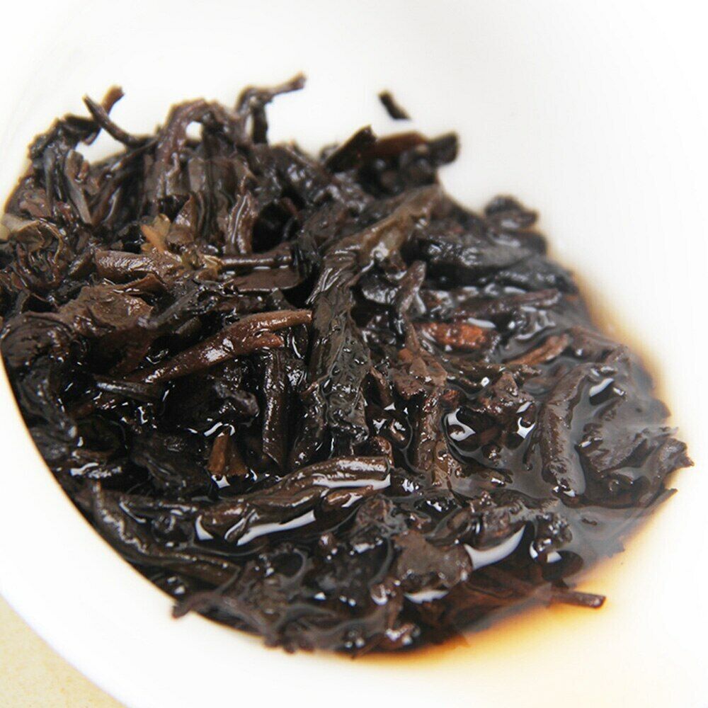 357g 2020 Chuan Shi Jia Ming Ripe Puer Tea Old Tree Pure Material Shu Puerh Tea