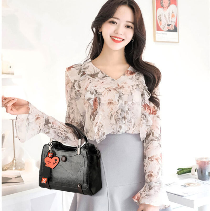 Women's Ladies Handbag Lady Shoulder Messenger Tote Crossbody Bags Easy Purs