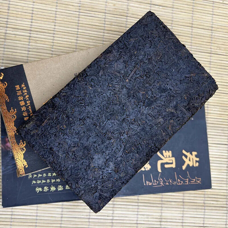 Sichuan Old Brand Ya'an Tibetan collection Tea 黑茶雅安藏茶叶藏黑砖400g低氟 特级优级砖茶