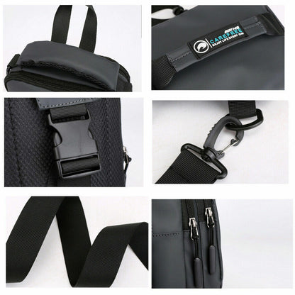 Multifunction USB Shoulder Bag Chest Bags Waterproof Travel Pack Messenger Pack